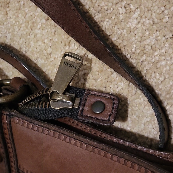 Fossil Vintage Revival Crossbody Purse, Gently Used - Picture 3 of 8